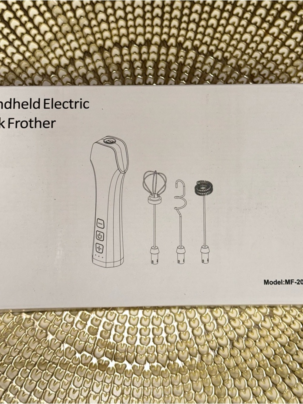Electric Handheld Milk Frother - White - Picture 3 of 10